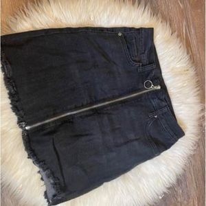 Arizona black denim skirt junior size 3